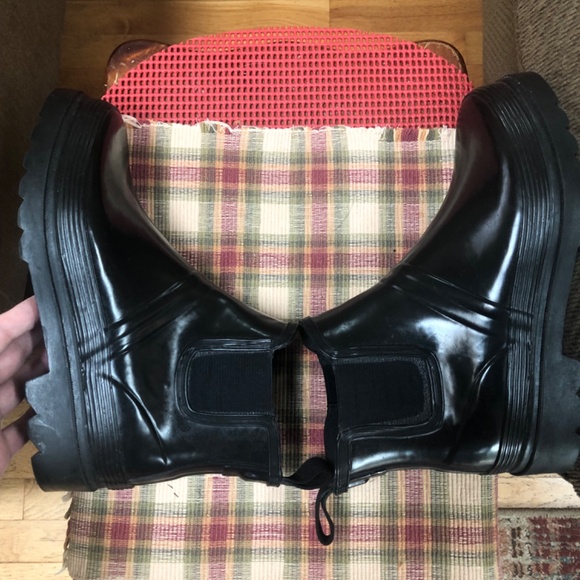 Lands’ End Black Boots size 7 - Picture 4 of 11